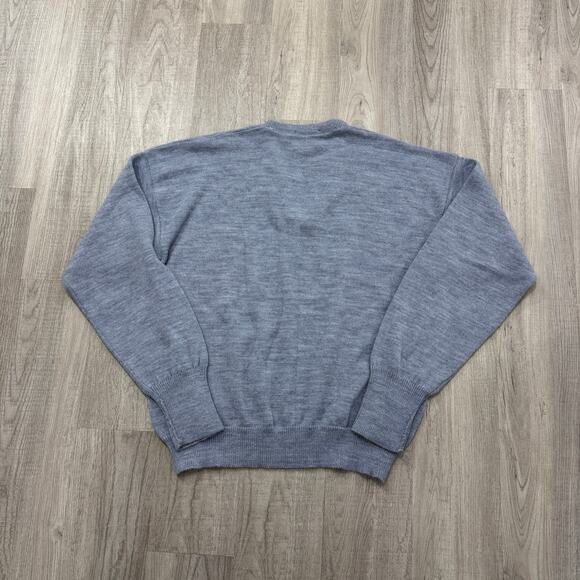 Vintage Royal Jeff Sweater Men's Extra Large Blue V-Neck 100% DuPont Orlon USA - Picture 5 of 6